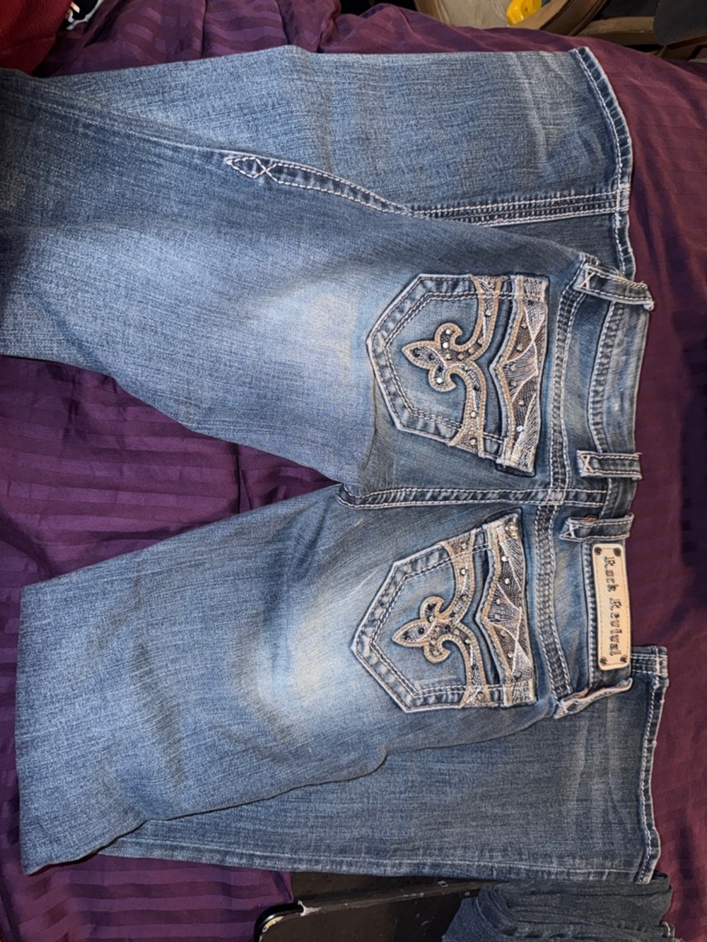 Sapphire mid-rise boot jeans
